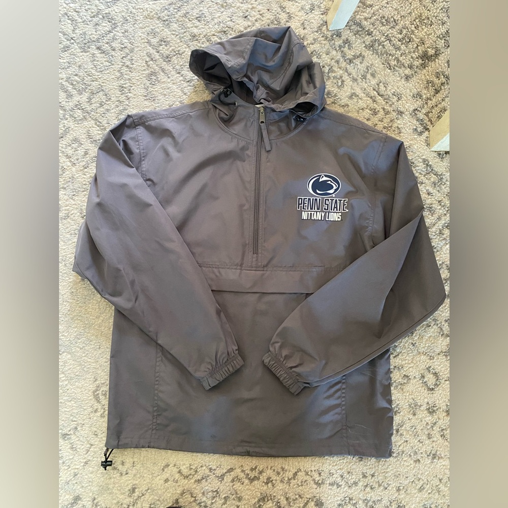 Champion Gray Windbreaker Jacket